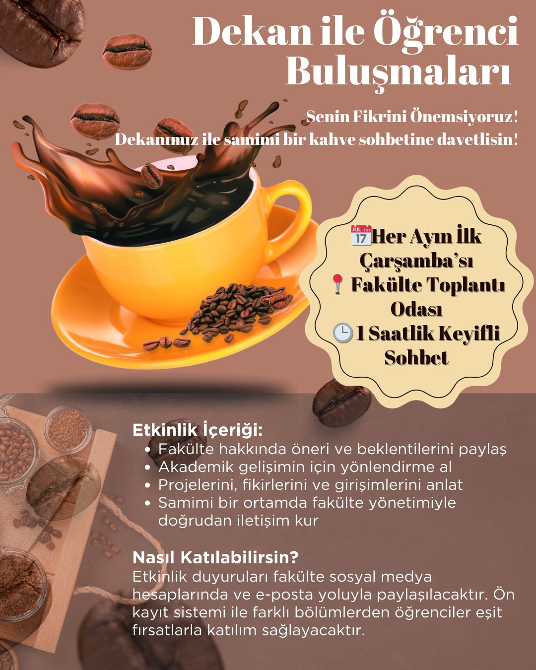 İİSBF Dekan-Öğrenci Buluşması